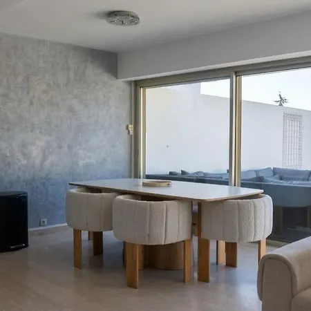 Vue 180° | Piscine&tennis à Appartamento Cannes